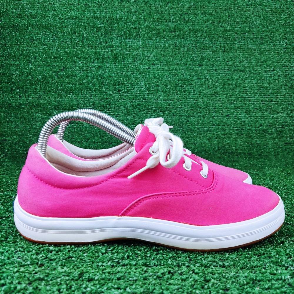 Keds Sneakers Womens 8.5 Pink Champion Canvas Low Top Lace Up WF-07330MD4-CH17